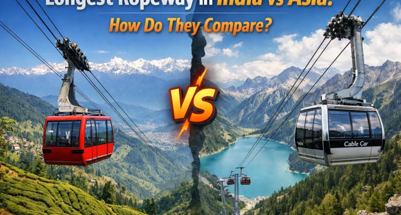 Longest ropeway in India