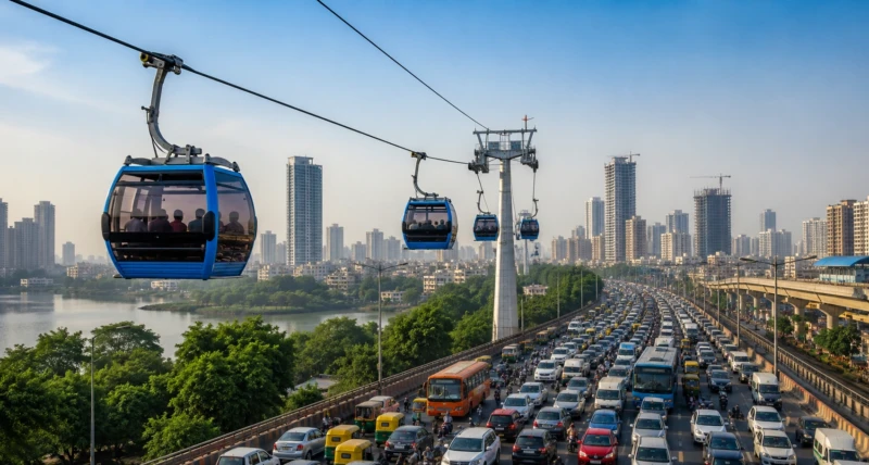 Ropeways in Indian Cities