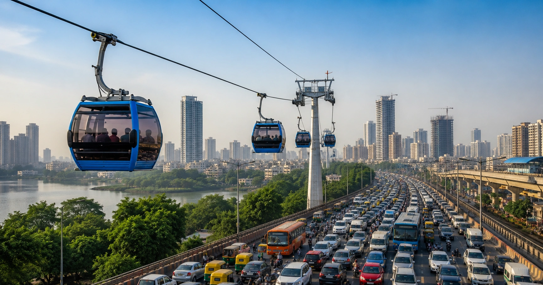 Ropeways in Indian Cities