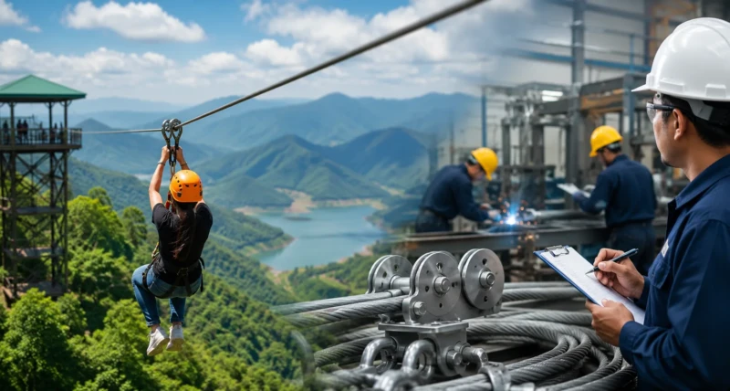 Zip Line Manufacturer in India