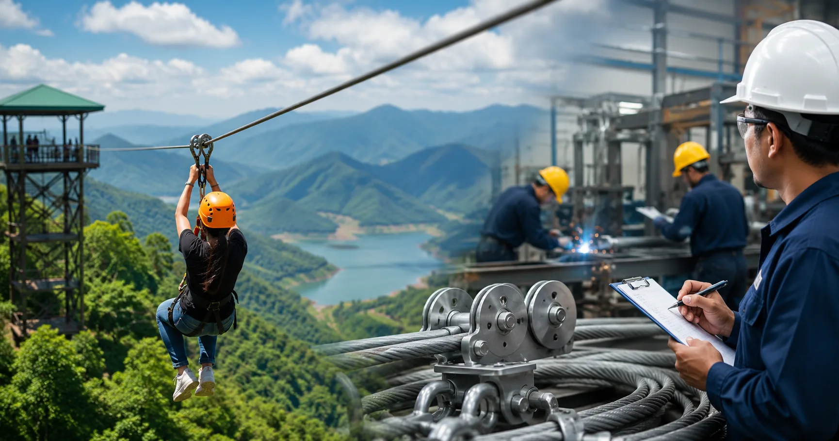 Zip Line Manufacturer in India