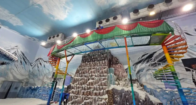 snow park construction company in India